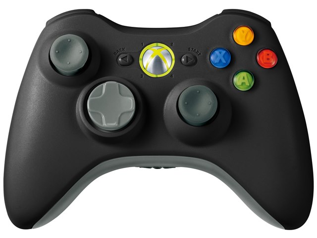 Xbox 360 ワイヤレス コントローラー [リキッドブラック]の製品画像