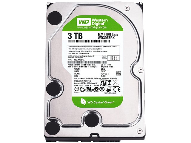 Western Digital - Western Digital製HDD　WD30EZRX　3TB SATA600 Western Digital Caviar Green WD30EZRX Enterprise SATA Hard Drive
