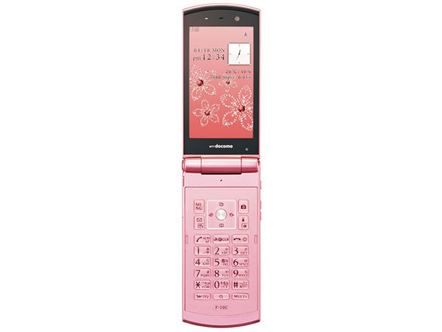 docomo STYLE series F-10C [COSMETIC PINK]の製品画像 - 価格.com