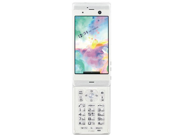 ドコモ　F-09C ホワイト docomo PRIME series F-09C [WHITE]の製品画像 - 価格.com