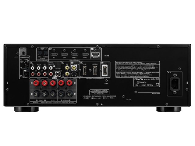 AVR-1612-K [ブラック]の製品画像 - 価格.com