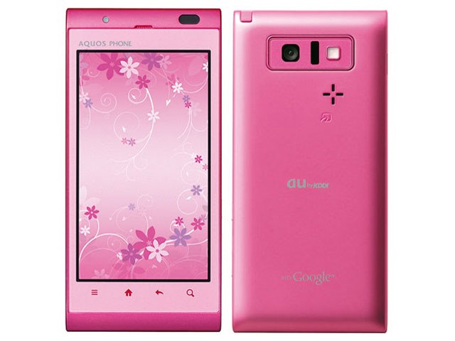 AQUOS PHONE IS11SH au [ストロベリーピンク]の製品画像 - 価格.com