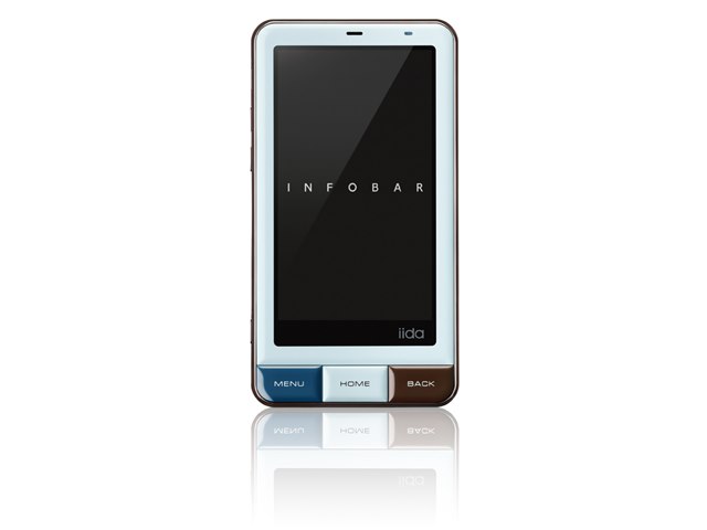 iida INFOBAR A01 au [CHOCOMINT]の製品画像 - 価格.com