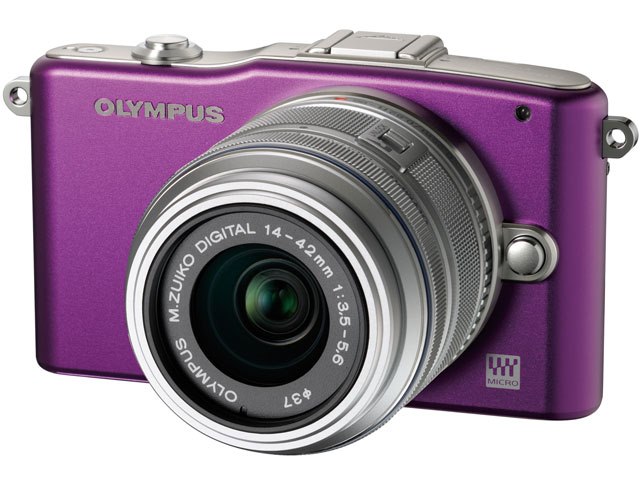 格安ショップ Olympus E PM1 ボディ パープル 送料無料