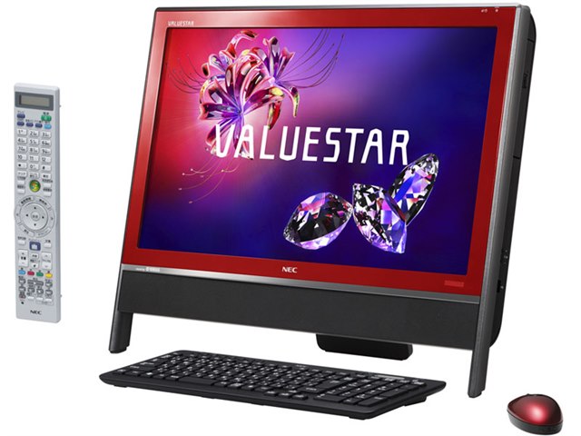 NEC PC-VN770FS6R、Windows10proディスク付き VALUESTAR N VN770/FS6R PC-VN770FS6R [クランベリーレッド]の製品画像