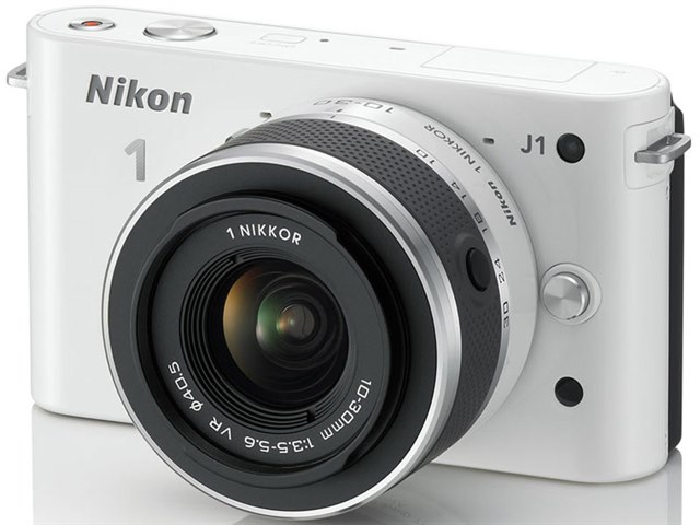 Nikon J1 zoom lens Kit ホワイト（カメラケース付き）カメラ