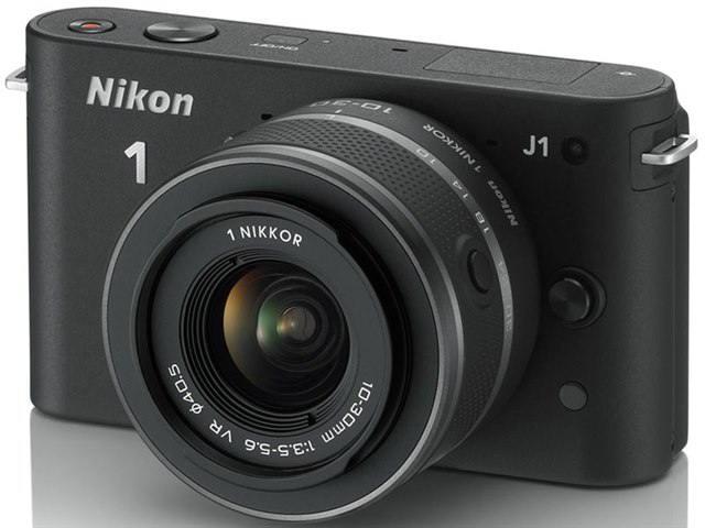 デジタル一眼カメラ Nikon 1 J1 標準ズームレンズキット ブラック Nikon 1 J1 標準ズームレンズキット [ブラック]の製品画像 - 価格.com