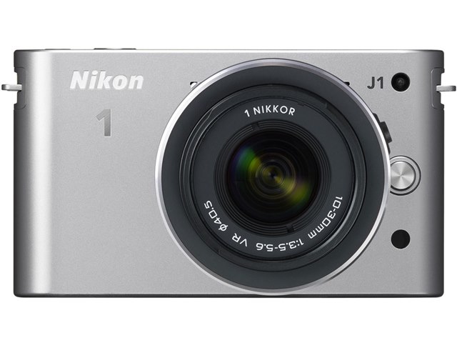 Nikon 1 J1 標準ズームレンズキット [シルバー]の製品画像 - 価格.com