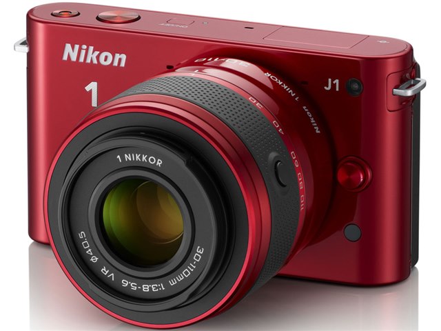 Nikon 1 J1 ダブルズームキット [レッド]の製品画像 - 価格.com