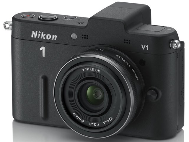 Nikon 1 V1 薄型レンズキット [ブラック]の製品画像 - 価格.com