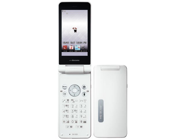 docomo STYLE series SH-05D [ホワイト]の製品画像 - 価格.com