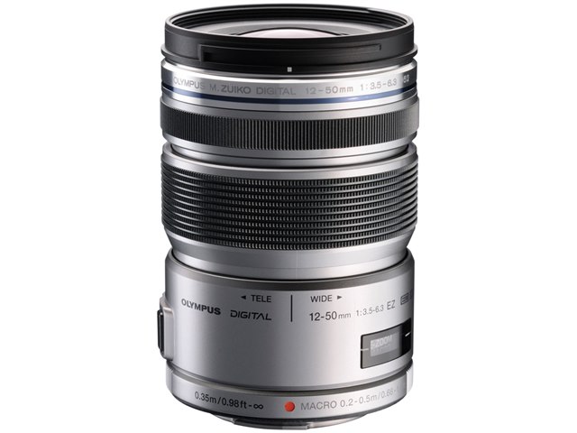 OLYMPUS M.Zuiko 12-50mm f 3.5-6.3 シルバー M.ZUIKO DIGITAL ED 12-50mm F3.5-6.3 EZ [シルバー]の製品画像 - 価格.com