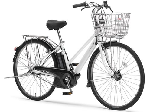 PAS with 電動アシスト自転車 ホワイト PAS CITY L8 PM27CL8 2012年モデル [スノーホワイト] + 専用充電器の