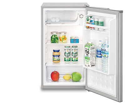 美品 SHARP製 1ドア冷蔵冷凍庫 SJ-H8W-S SJ-H8W-S [シルバー系]の製品画像 - 価格.com