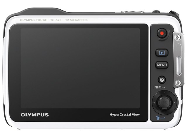 OLYMPUS デジタルカメラ TG-620 ホワイト 中古】(オリンパス) OLYMPUS TOUGH TG-620 ホワイト｜ナニワ