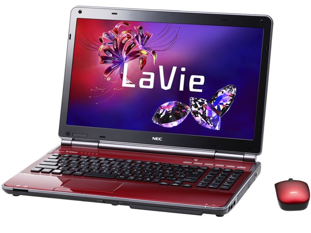 LaVie L LL750/F26R PC-LL750F26R [クリスタルレッド]の製品画像