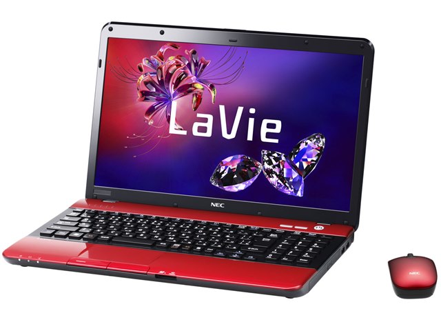 LaVie S LS150/F26R PC-LS150F26R [ルミナスレッド]の製品画像 - 価格.com