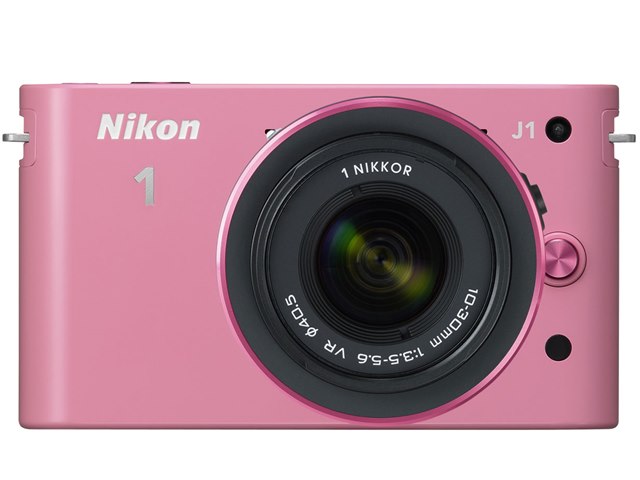 Nikon 1 J1 標準ズームレンズキット [ピンク]の製品画像 - 価格.com