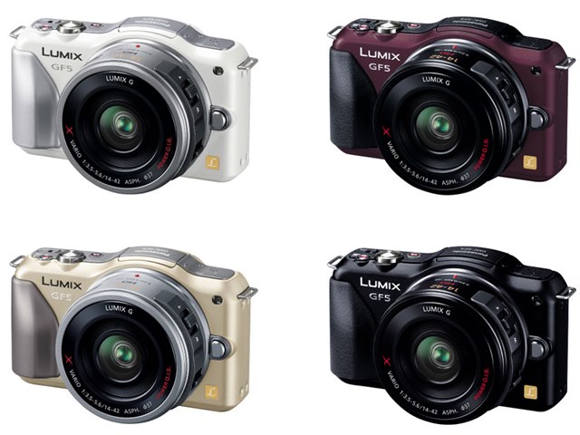 LUMIX DMC-GF5X-W 電動ズームレンズキット [シェルホワイト]の製品画像