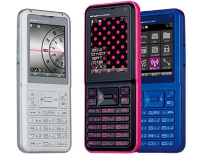 中古】WILLCOM SII PORTUS WX02S (BLUE) qqffhab スマートフォン本体