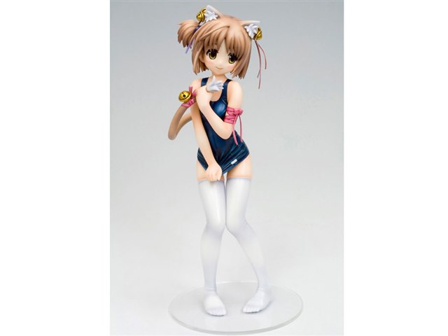 【箱無し】猫宮のの 白すく水オーバーニーソ WF限定 よつのは 1/6フィギュア よつのは 猫宮のの～ねこみみスク水オーバーニーソVer.～の製品画像