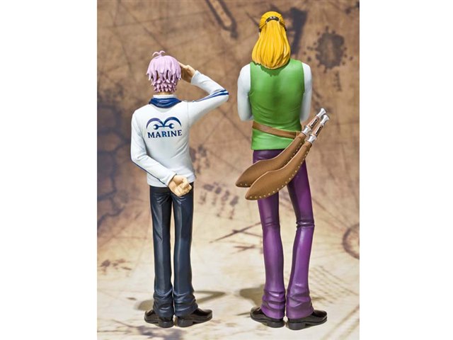 ONE PIECE - フィギュアーツZERO コビー&amp;ヘルメッポ ONE PIECE(ワンピース) 完成品 フィギュア バンダイ FIG]フィギュアーツZERO コビー&ヘルメッポ ONE PIECE