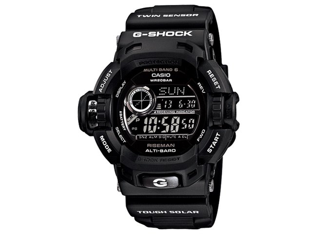 G-SHOCK ライズマン ガリッシュブラック GW-9200BWJ-1JFの製品画像
