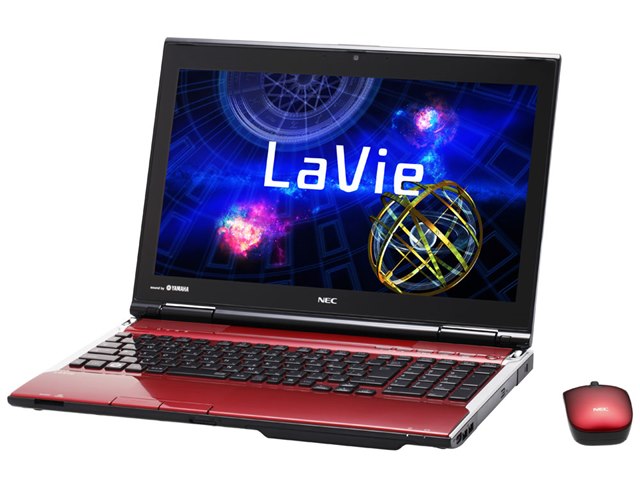 LaVie L LL750/HS6R PC-LL750HS6R [クリスタルレッド]の製品画像 