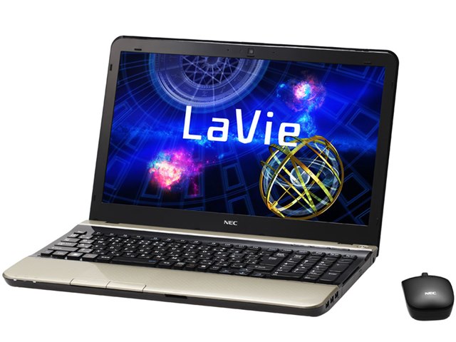 NEC LaVie LS150HS6G Windows7 美品 LaVie S LS150/HS6G PC-LS150HS6G [クロスゴールド]の製品画像