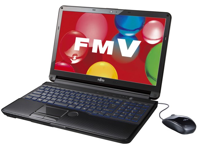 FMV LIFEBOOK AH54/H FMVA54HB [シャイニーブラック]の製品画像 - 価格.com