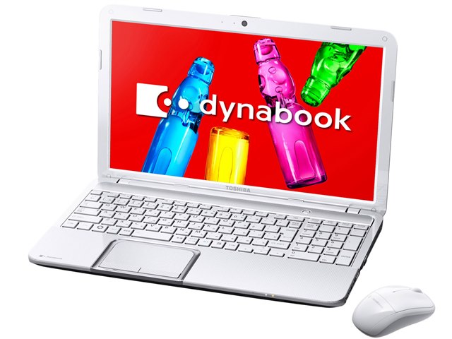 TOSHIBA dynabook B452/23F ホワイト dynabook T552 T552/58FW PT55258FBFW [リュクスホワイト]の製品画像