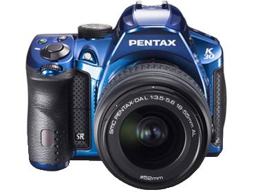 PENTAX K-30 レンズキット [クリスタルブルー]の製品画像 - 価格.com