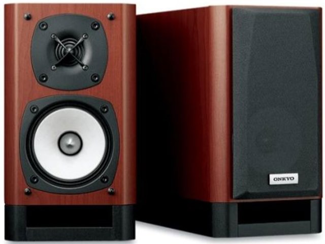 オーディオ機器 ONKYO D-55EX ブックシェルフスピーカー ペア