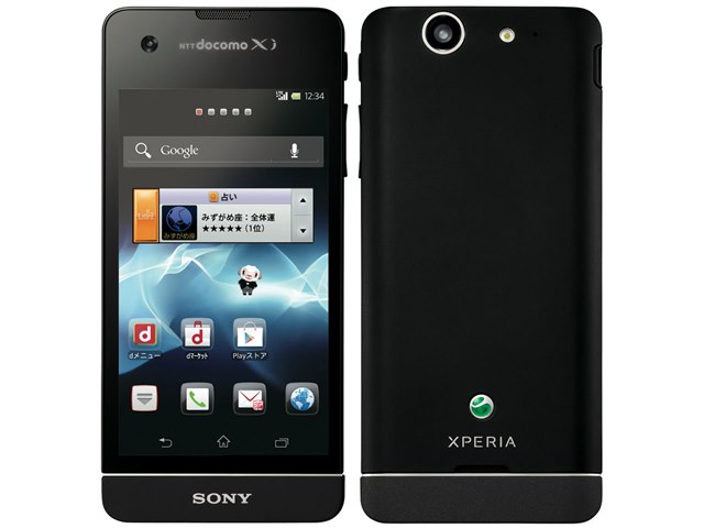 Xperia SX SO-05D docomo [Black] (新規契約)の製品画像 - 価格.com
