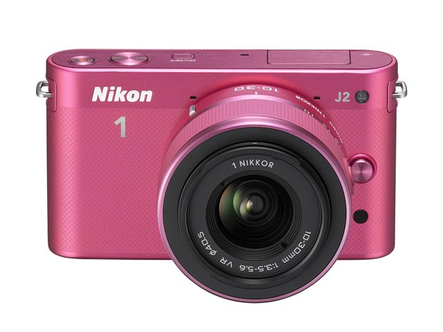 Nikon 1 J2 標準ズームレンズキット [ピンク]の製品画像 - 価格.com