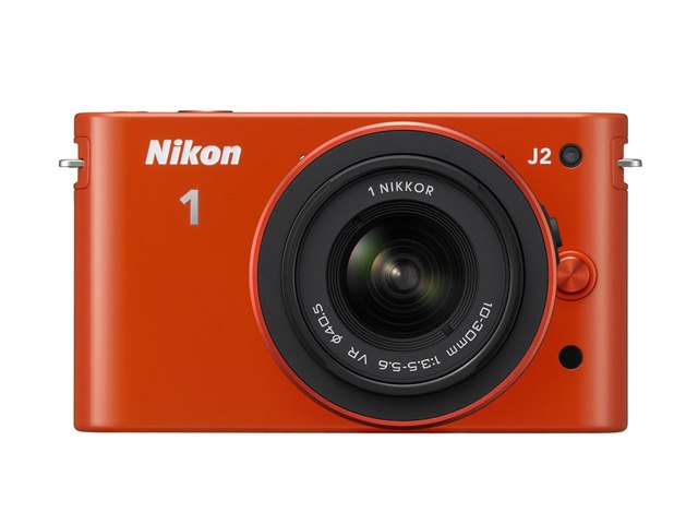 Nikon 1 J2 ダブルズームキット [オレンジ]の製品画像 - 価格.com