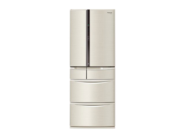 パナソニック 冷蔵庫 NR-F457T-N [シャンパン] Amazon.co.jp: パナソニック 451L 6ドア冷蔵庫（シャンパン）Panasonic