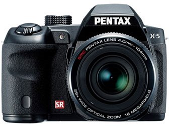 PENTAX X-5 [クラシックブラック]の製品画像 - 価格.com