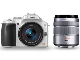 LUMIX DMC-G5W-W ダブルズームレンズキット [シェルホワイト]の製品