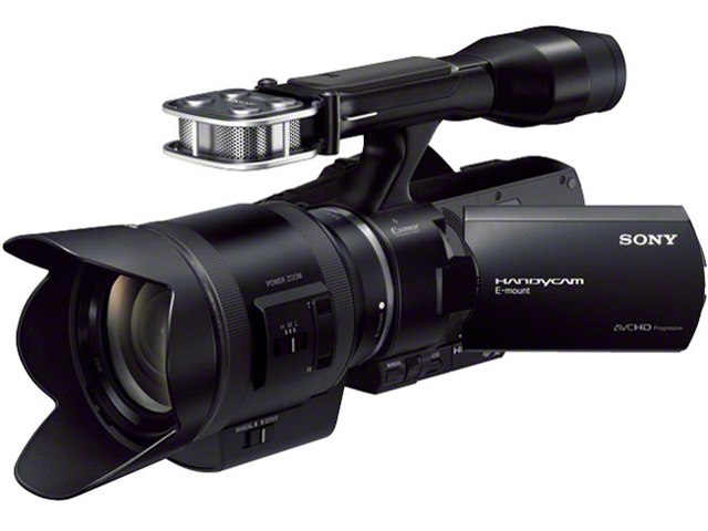 SONY レンズ交換式ビデオカメラ　NEX-VG30H　パワーズームレンズ付き NEX-VG30Hの製品画像 - 価格.com