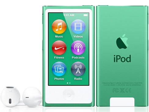 スマホ/家電/カメラ【新品未使用】iPod nano 16GB GREEN