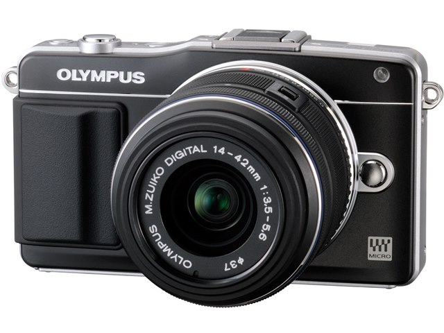 OLYMPUS PEN mini E-PM2 レンズキット [ブラック]の製品画像 - 価格.com