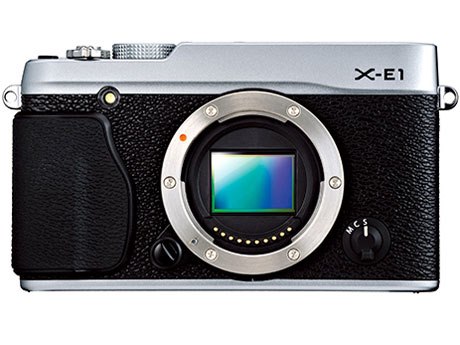 FUJIFILM X-E1 中古｜フジヤ AB-ランク シルバー ボディ X-E1 FUJIFILM 富士フイルム 0419 シルバー ボディ デジタルカメラ