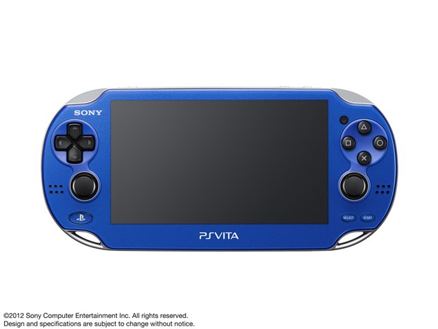 PlayStation Vita (プレイステーション ヴィータ) 3G/Wi-Fiモデル PCH-1100 AB04 [サファイア・ブルー  限定版]の製品画像 - 価格.com