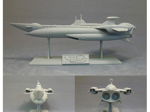 ミラクルハウス 新世紀合金 1/500 ふしぎの海のナディア 万能潜水艦