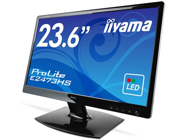 iiyama 液晶モニター ProLite E2473HS E2473HS-GB1 ProLite E2473HS E2473HS-GB1 [23.6インチ マーベルブラック]の製品