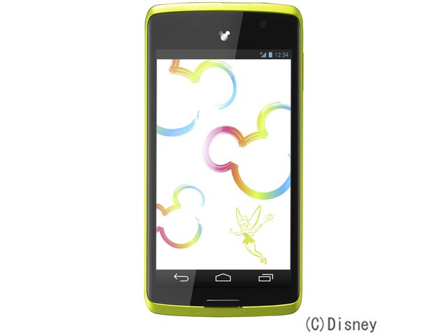 Disney Mobile on docomo N-03E [GREEN]の製品画像 - 価格.com