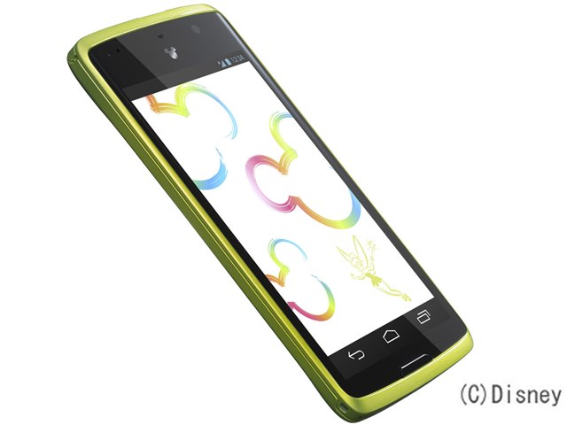 Disney Mobile on docomo N-03E [GREEN]の製品画像 - 価格.com