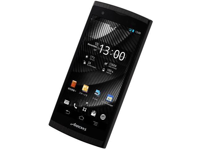 ARROWS ef FJL21 au [ソリッドブラック]の製品画像 - 価格.com