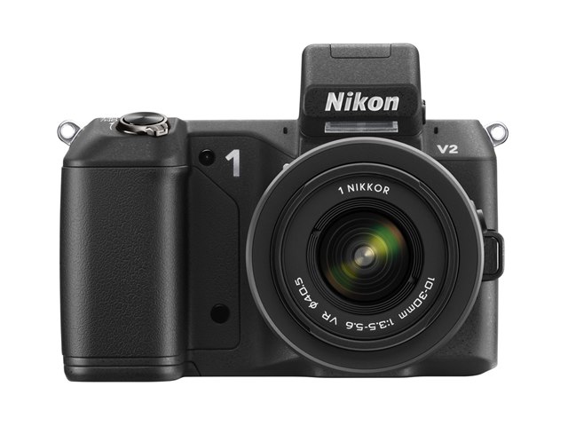 Nicon １ V２  標準ズームキット　ブラック Nikon 1 V2 標準ズームレンズキット [ブラック]の製品画像 - 価格.com